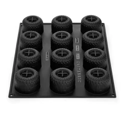 Moule Silicone Regalia Ø 7 x H 4,8 cm (x12) - Pavoni