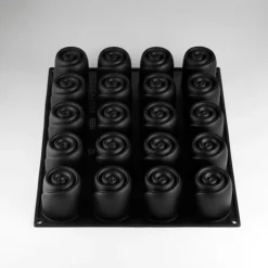 Moule Silicone Rose Volupté Ø 6 x H 5,5 cm (x20) - Pavoni