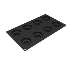 Moule silicone Round x8 - Pavoni Italia