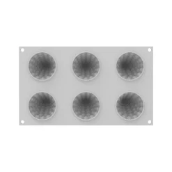 Moule silicone Sapin de Noël x6 - Silikomart