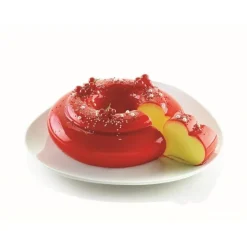 Moule silicone savarin Abbraccio Ø 22 cm x H 6,5 cm - Silikomart