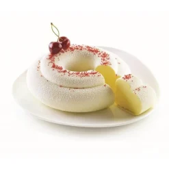 Moule silicone savarin Abbraccio Ø 22 cm x H 6,5 cm - Silikomart