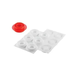 Moule silicone Savarin Promise x6 - Silikomart Professional
