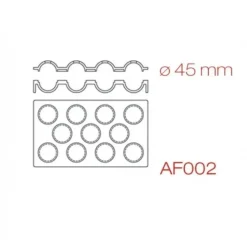 Moule silicone sphère 4,5cm x11 - Pavoni Italia