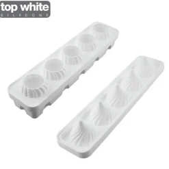 Moule silicone Sphères Torsadées Russian Tale (x5) 125ml - Silikomart Professional