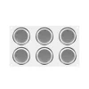Moule silicone Splash 110 ml x6 - Silikomart Professional