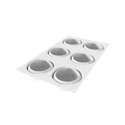 Moule silicone Splash 110 ml x6 - Silikomart Professional