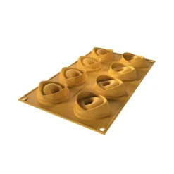 Moule silicone Tortellino Naturae x8 - Silikomart Professional