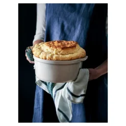 Moule à soufflé céramique écru Appolia 22cm - Peugeot