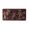 Moule tablette chocolat poules de Pâques x3 - Pavoni Italia