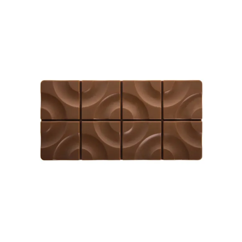 Moule Tablette Chocolat Target 15,4 x 7,7 cm x H 0,8 cm (x3) - Pavoni