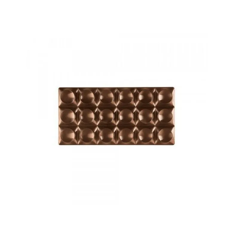 Moule tablette de chocolat Carreaux - Pavoni Italia