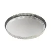Moule à tarte cannelé en fer blanc 24 cm – Gobel