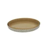 Moule à tarte cannelé inox fond amovible + feuille cuisson - De Buyer