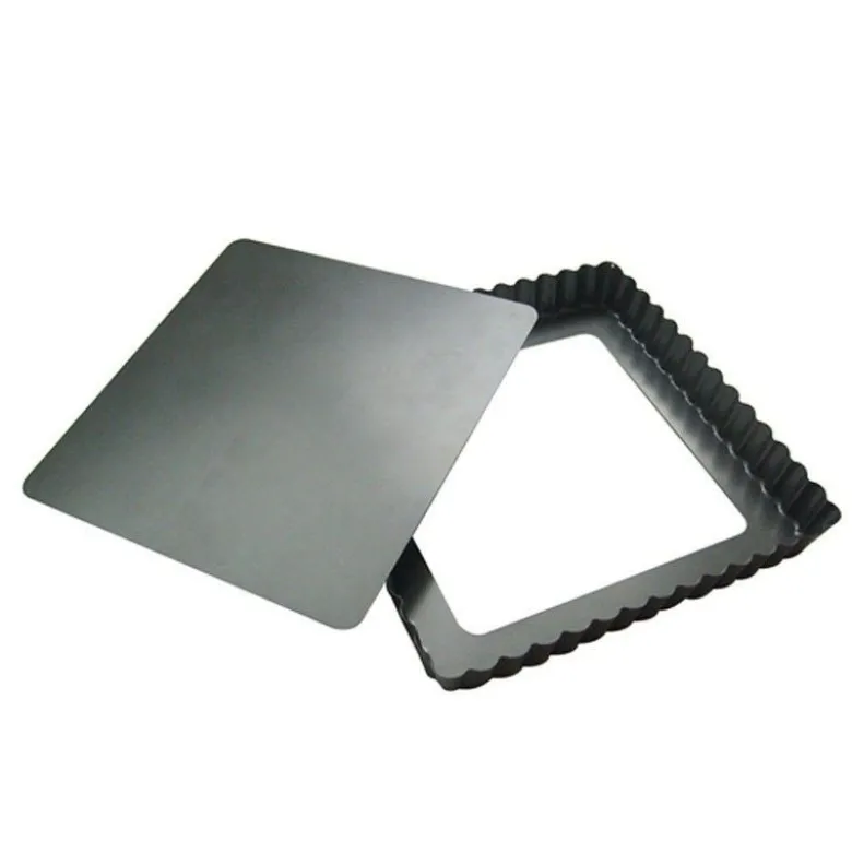 Moule à tarte carré démontable 23cm - De Buyer