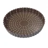Moule à tarte en acier perforé 24 cm - Gobel