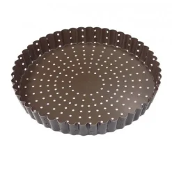 Moule à tarte en acier perforé 26 cm – Gobel