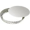 Moule à tarte en fer blanc avec fond amovible 28 cm – Gobel
