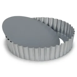 Moule à tarte fond amovible bords hauts 20cm - Patisse