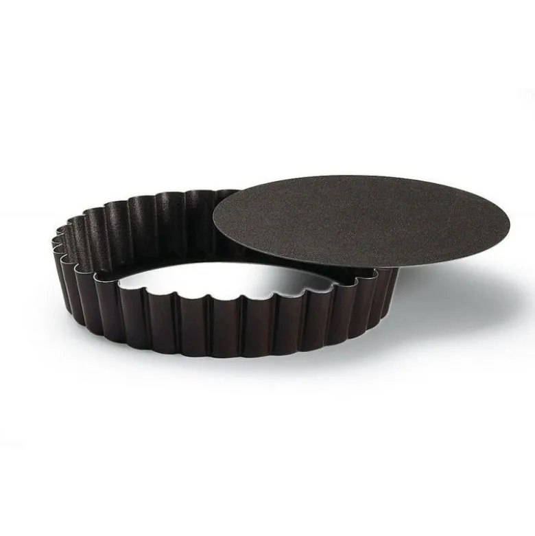Moule à tartelette cannelé avec fond amovible 10 cm – Gobel