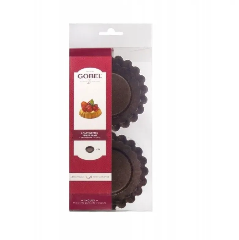 Moule à tartelette fruits frais (x6) - Gobel