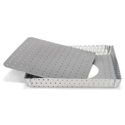 Moule à tarte perforé 21cm fond amovible - Patisse