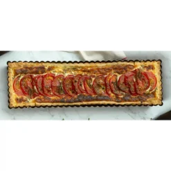 Moule à tarte rectangulaire avec fond amovible – Gobel