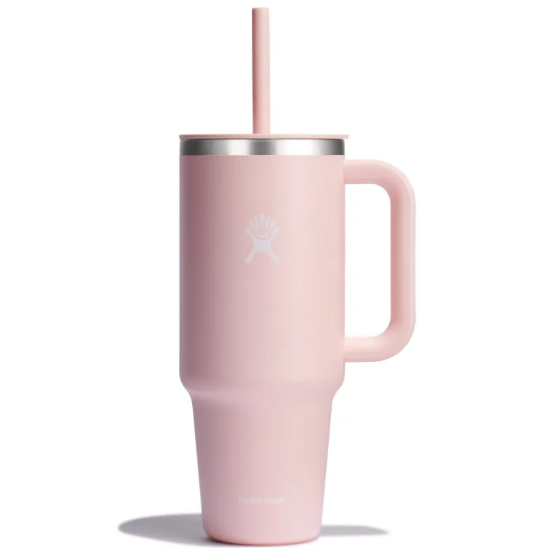 Mug tumbler 1180ml avec paille rose Trillium - Hydro Flask