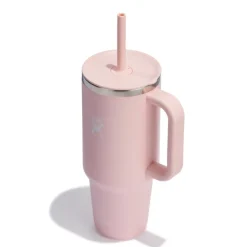 Mug tumbler 1180ml avec paille rose Trillium - Hydro Flask