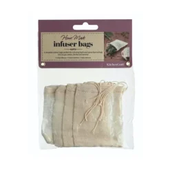 Pack de 4 sachets d'épices réutilisables en coton - Home Made