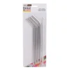 Paille cocktail inox x4 + goupillon - Totally Addict