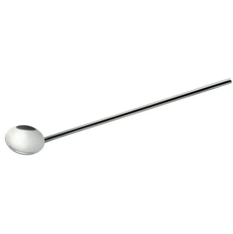 Paille cuillère inox - Chevalier