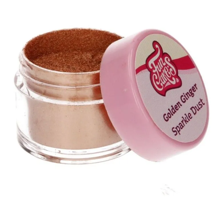 Paillette alimentaire cuivrée - FunCakes