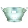 Passoire conique inox 40cm avec 2 anses