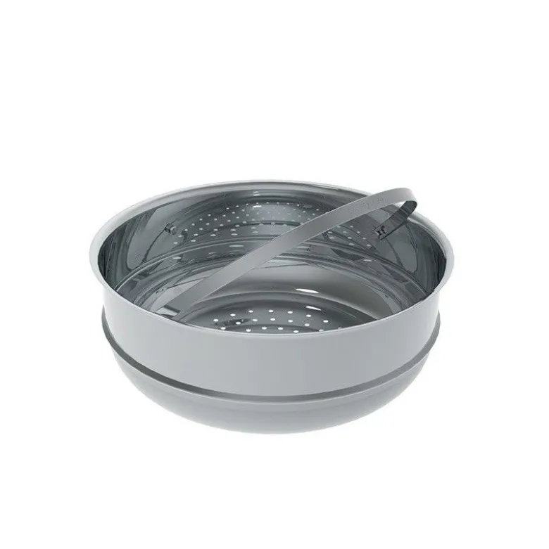 Passoire cuit-vapeur 24cm inox - De Buyer