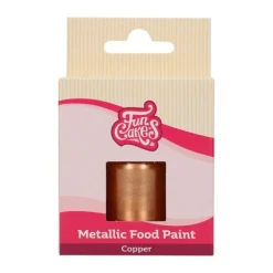 Peinture alimentaire cuivre métallique 30ml - FunCakes