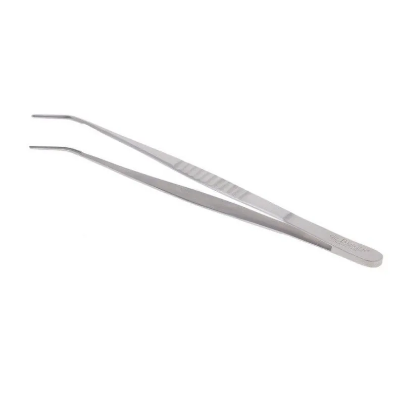 Pince de présentation embout coudé 30cm - De Buyer