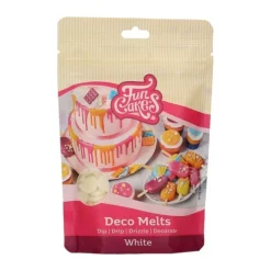 Pistoles Deco Melts blanche 250g - FunCakes