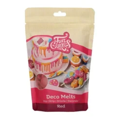 Pistoles Deco Melts rouges 250g - FunCakes