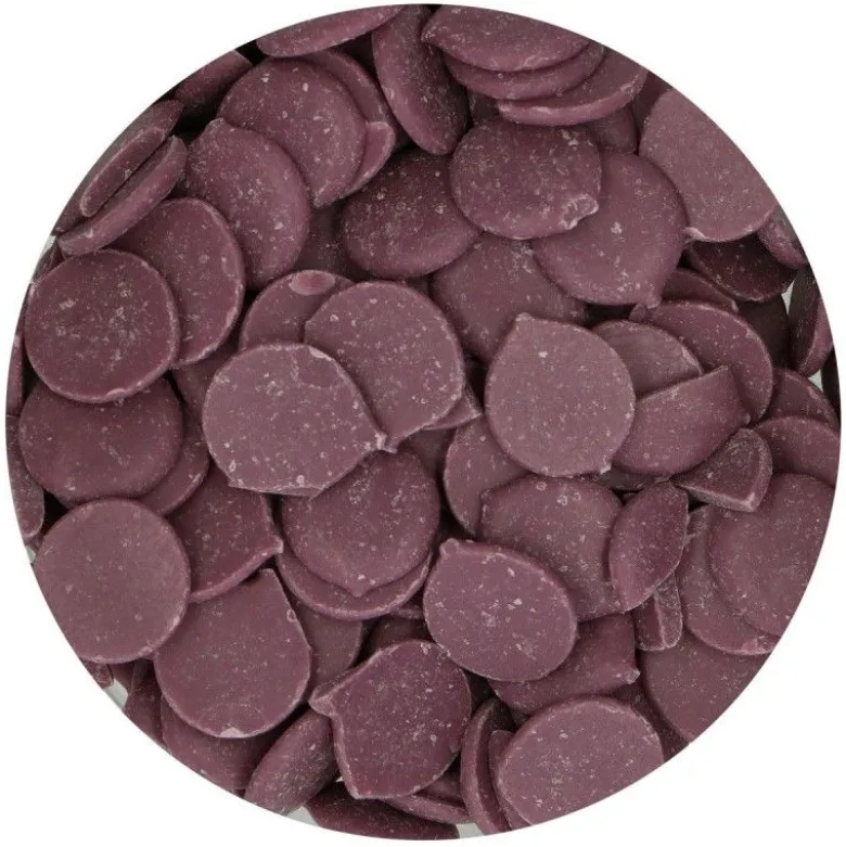 Pistoles Deco Melts violet 250g - FunCakes