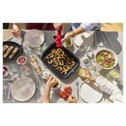 Plancha en Céramique Rectangulaire 43 cm Noir Grill to Table - Peugeot