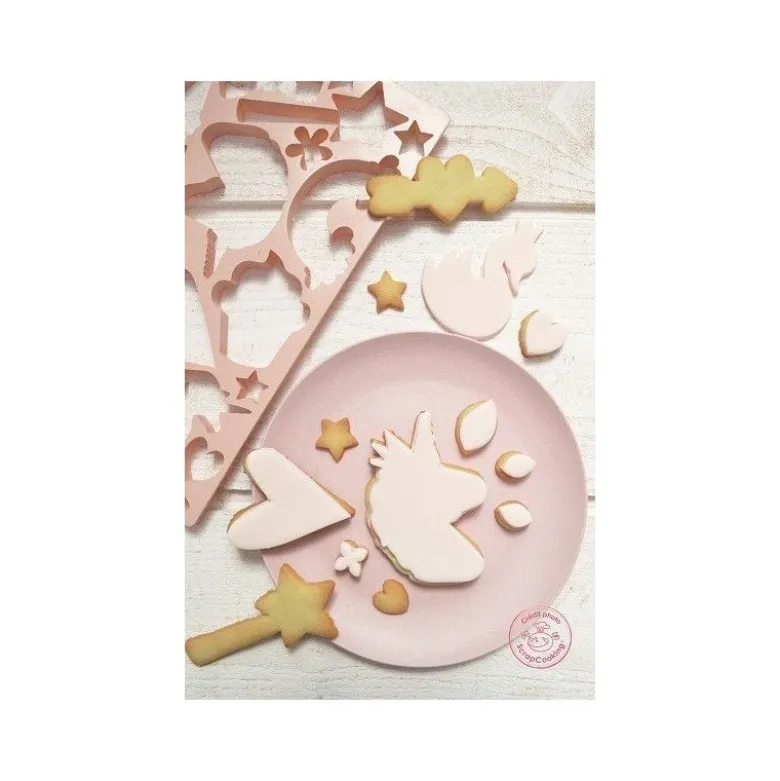 Plaque découpoir multi "Licorne" - ScrapCooking