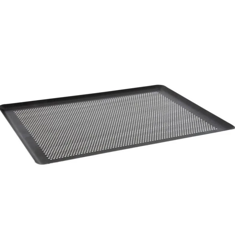 Plaque pâtissière aluminium perforée 40x30cm - De Buyer