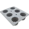 Plaque silicone 6 cannelés Elastomoule - De Buyer