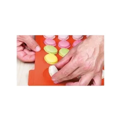Plaque silicone macaron 30x40cm - Silikomart