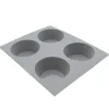 Plaque silicone 4 muffins Elastomoule - De Buyer