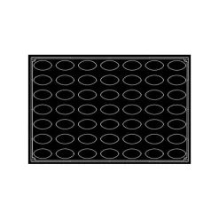Plaque silicone 49 quenelles Pavoflex
