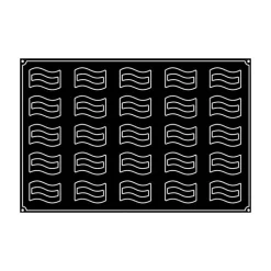 Plaque silicone 25 rectangles vague Pavoflex