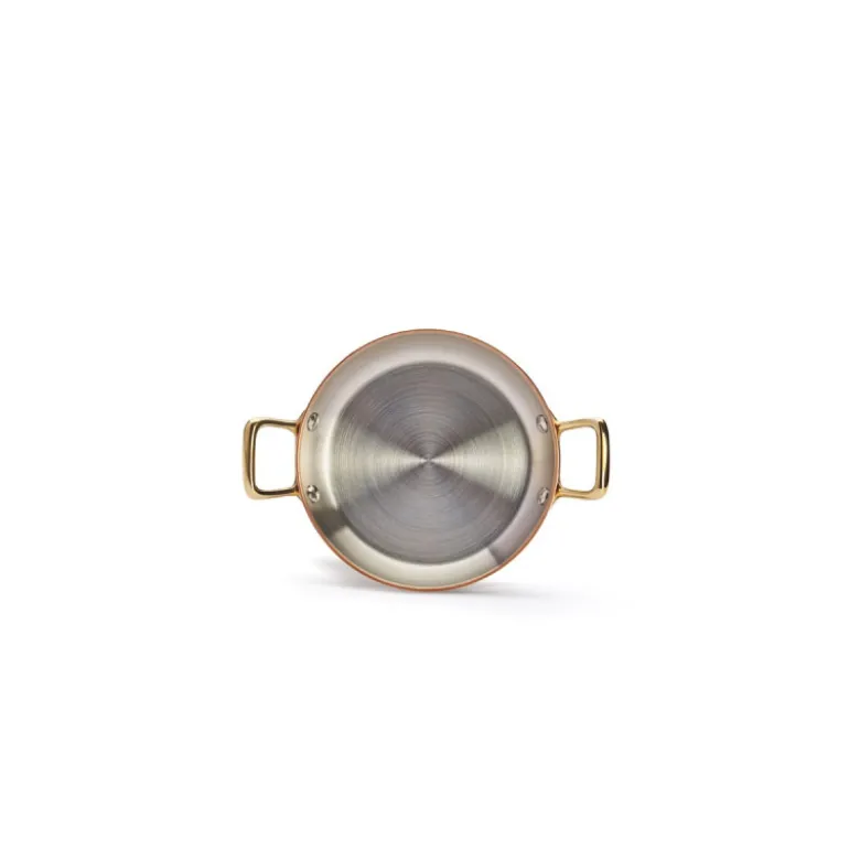 Plat de service cuivre inox 16cm - De Buyer