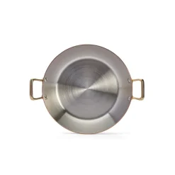 Plat de service cuivre inox 24cm - De Buyer